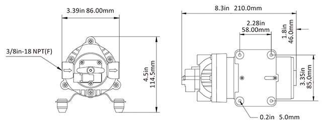 31款隔膜泵安装尺寸图