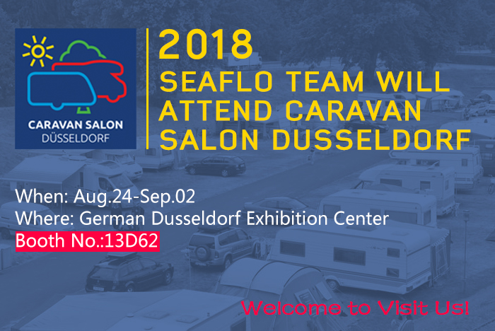 SEAFLO team will attend CARAVAN SALON DUSSELDORF 2018