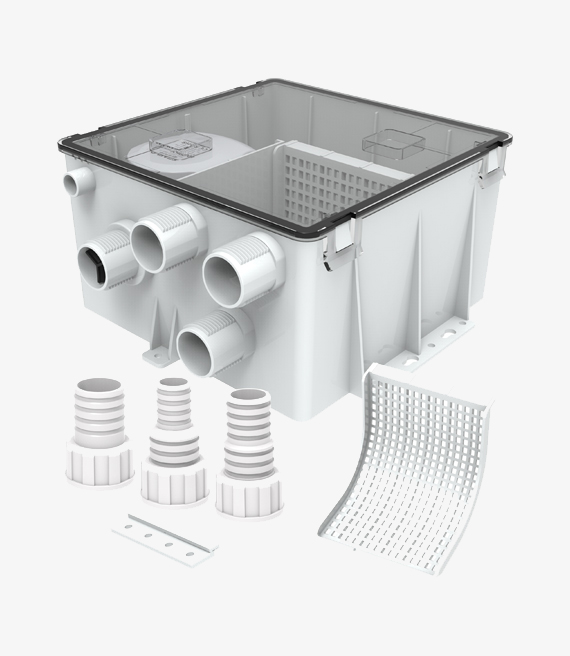  17 Series 800/1200GPH Shower Drain Box 17A Series