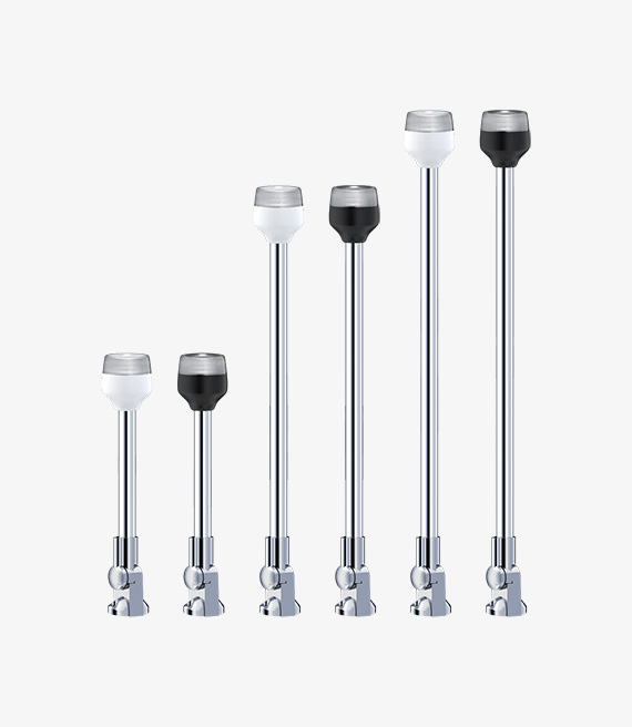 LED All-Round Pole Lights 05 Series (Adjustable Mount)—316 Stainless Steel