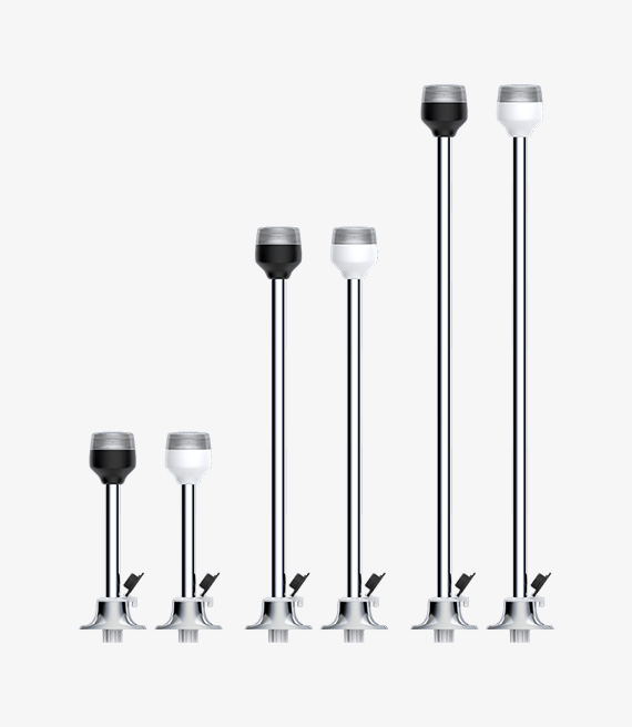 LED All-Round Pole Lights 05 Series Plug-in Mount——316 Stainless Steel